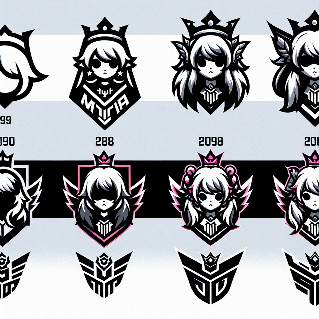 Design Evolution of Miya's Logo in Mobile Legends