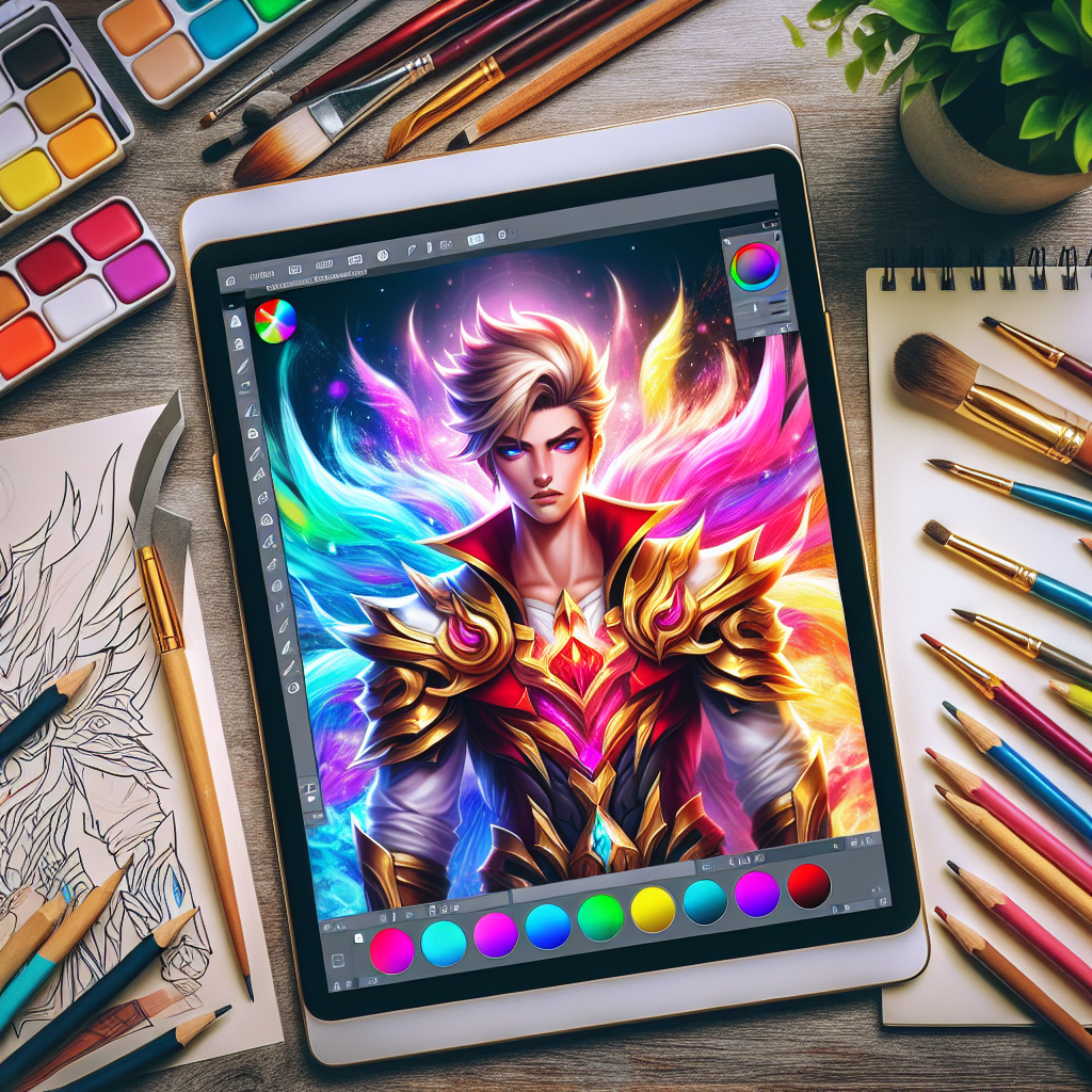 Kreativitas Tanpa Batas: Menggali Seni Mewarnai Karakter Mobile Legends