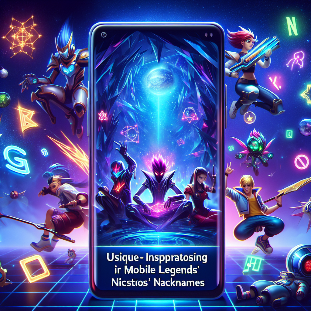 Inilah Inspirasi Nickname Mobile Legend Keren dan Unik